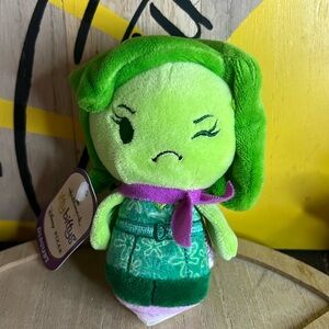 Hallmark Itty Bittys Disney Inside Out Disgust Green Envy 5" Plush